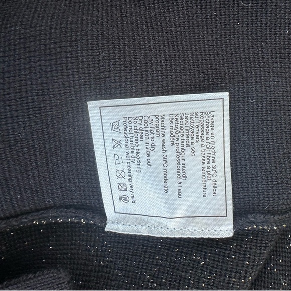 New! Auth CHANEL wool/cotton  sweater sz S - Picture 7 of 11